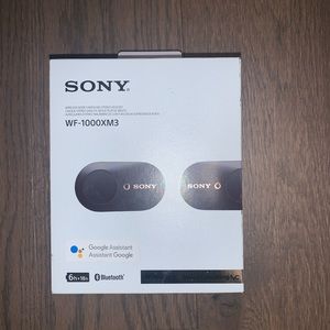 Sony bluetooth wirelesss ear buds. Sony WF-1000XM3